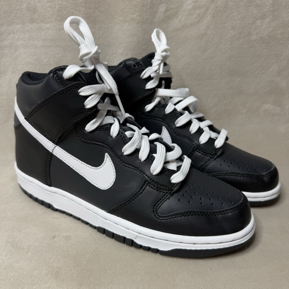 New Size 6.5Y/8W - Nike Dunk Hi (GS) DH9751-001 Venom‎ Anthracite Black White DS